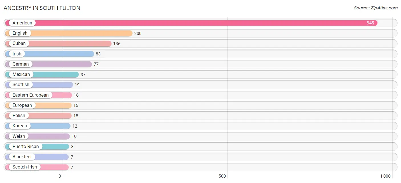 Ancestry in South Fulton