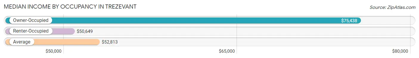 Median Income by Occupancy in Trezevant