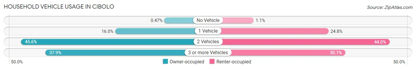Household Vehicle Usage in Cibolo