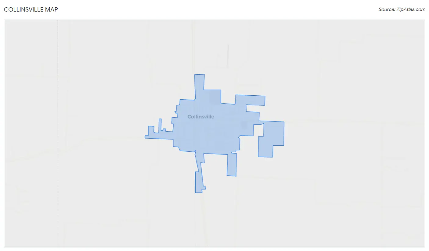 Collinsville Map