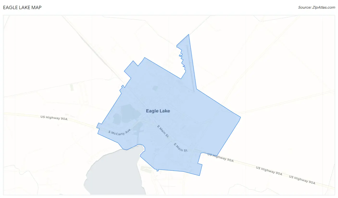 Eagle Lake Map