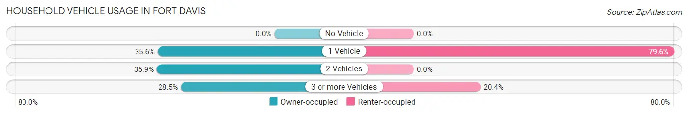 Household Vehicle Usage in Fort Davis