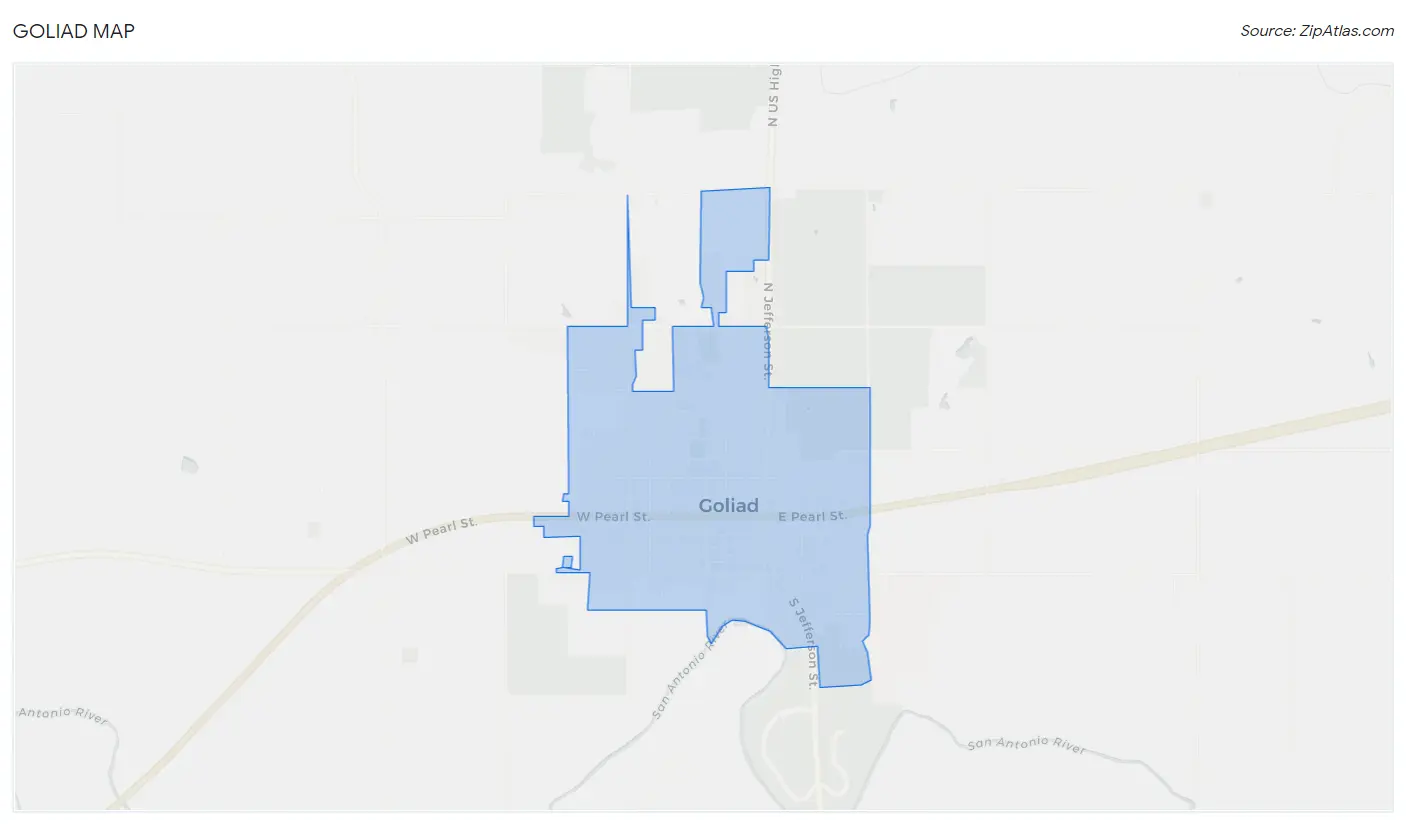Goliad Map