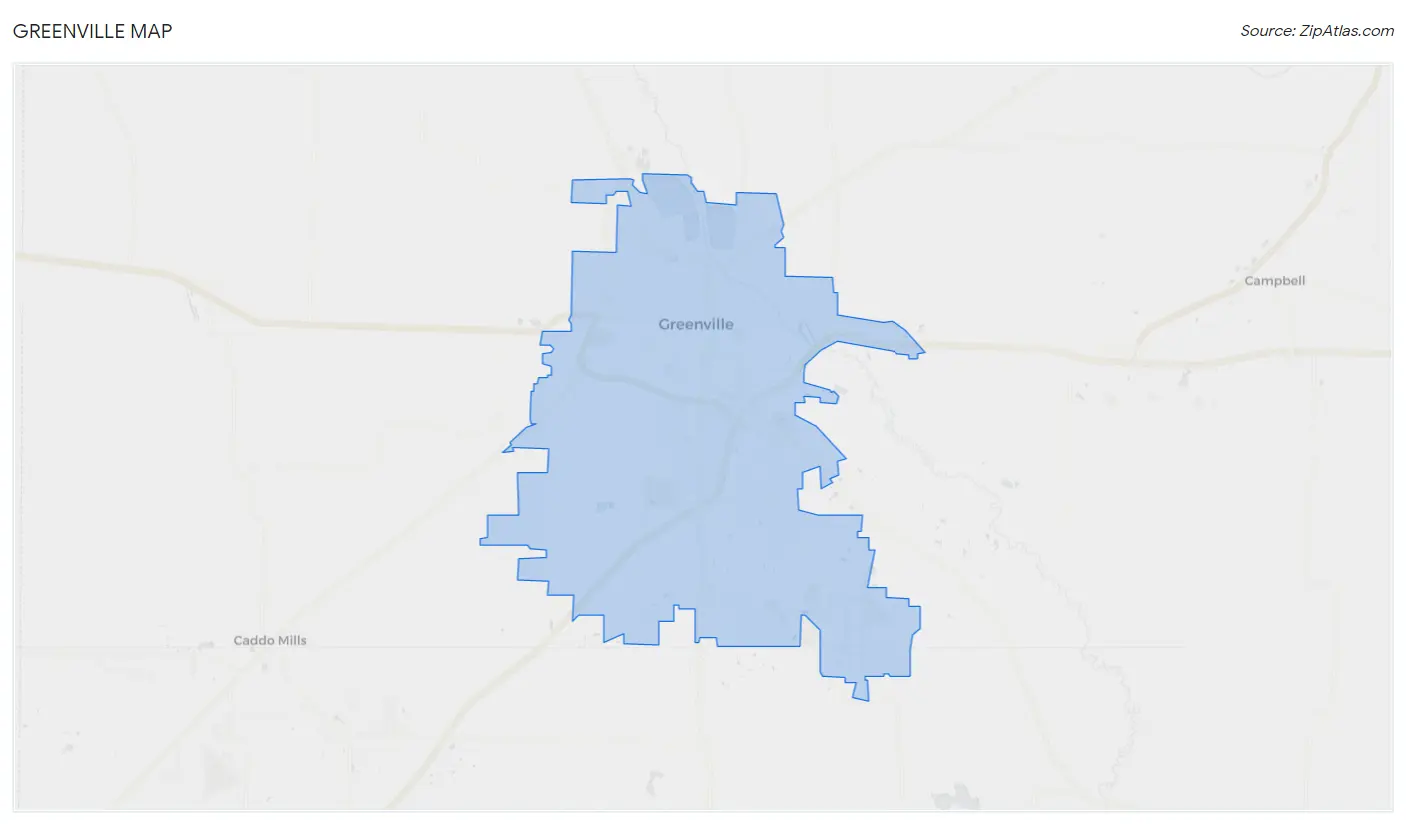 Greenville Map