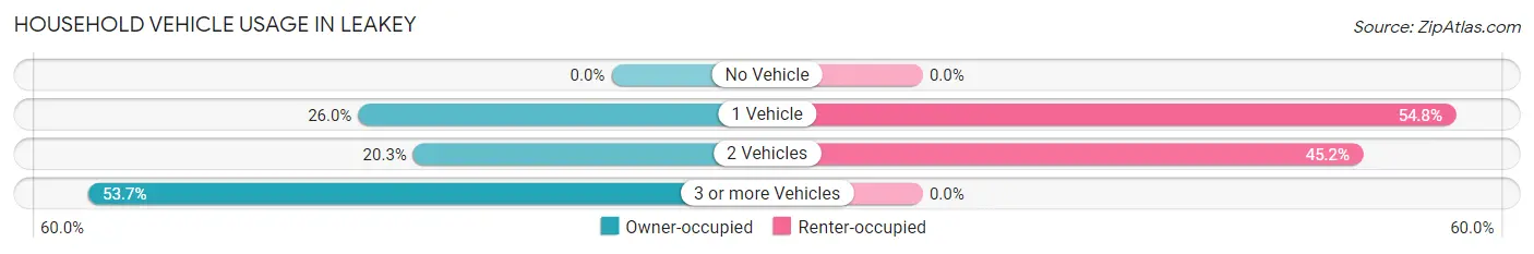 Household Vehicle Usage in Leakey