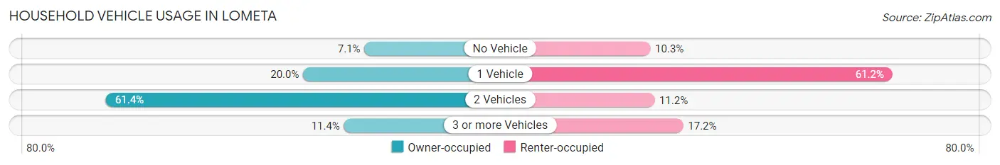 Household Vehicle Usage in Lometa