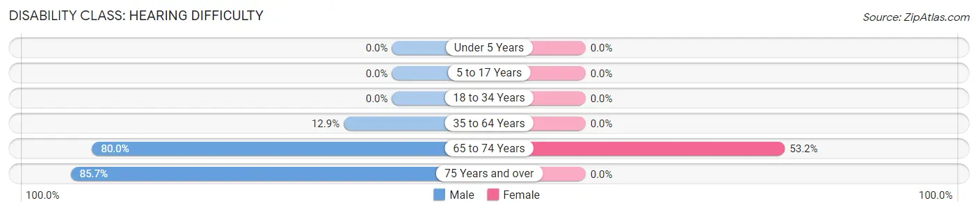 Disability in Loraine: <span>Hearing Difficulty</span>