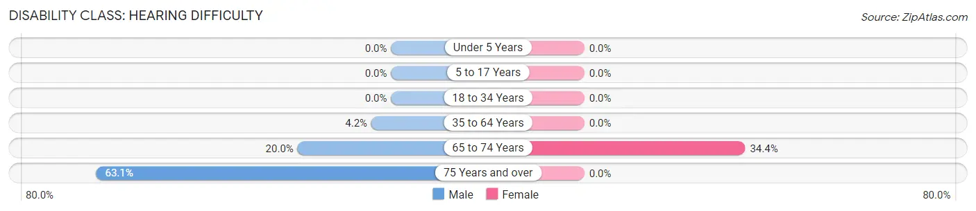 Disability in Lytle: <span>Hearing Difficulty</span>