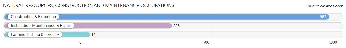 Natural Resources, Construction and Maintenance Occupations in Marshall