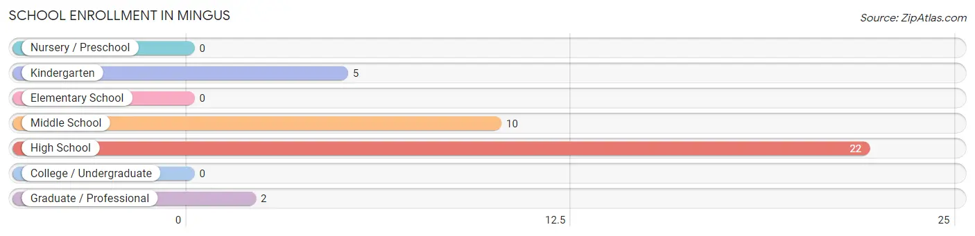 School Enrollment in Mingus