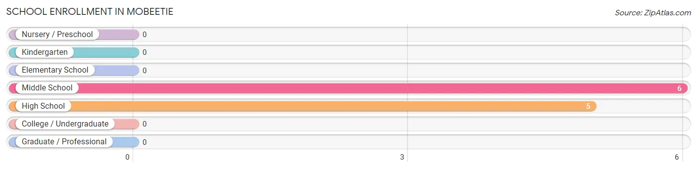 School Enrollment in Mobeetie