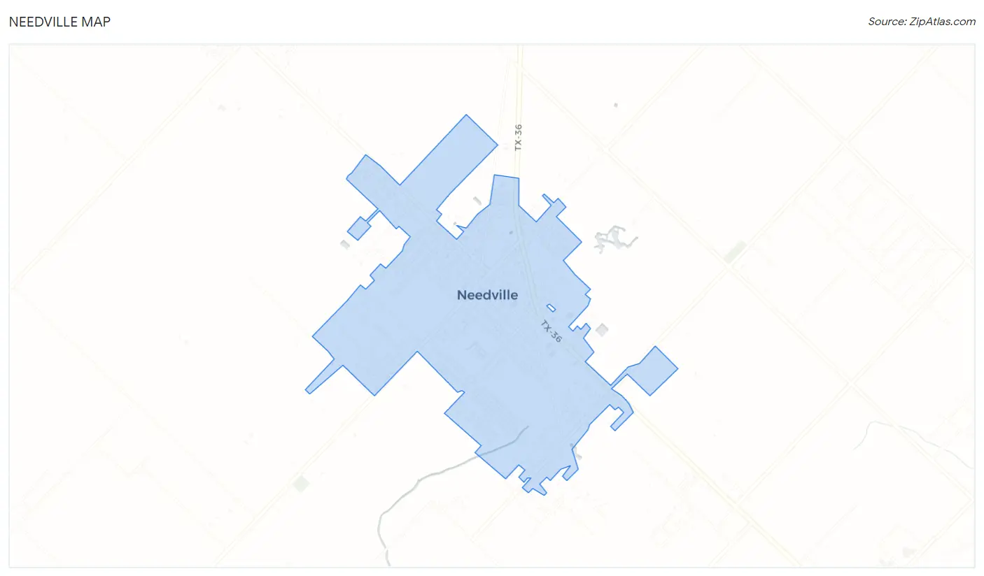 Needville Map