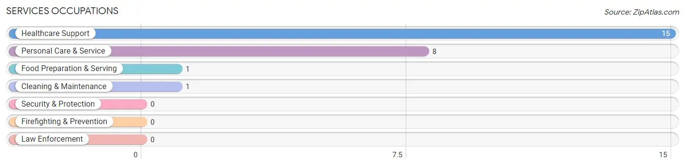 Services Occupations in Nordheim