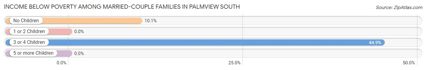 Income Below Poverty Among Married-Couple Families in Palmview South