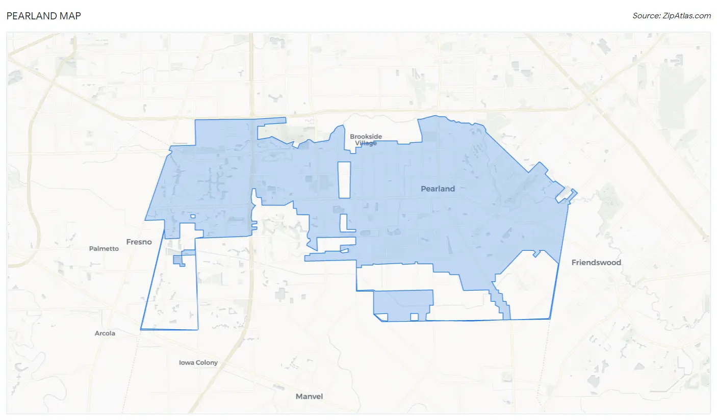 Pearland Map