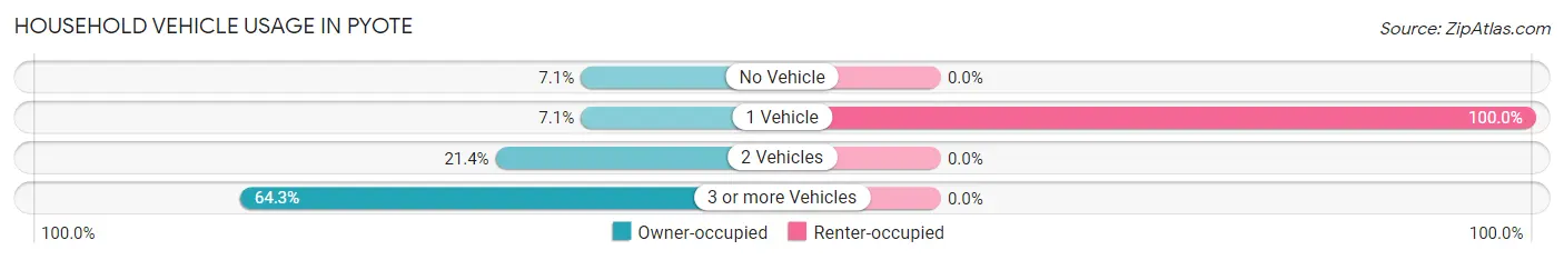 Household Vehicle Usage in Pyote