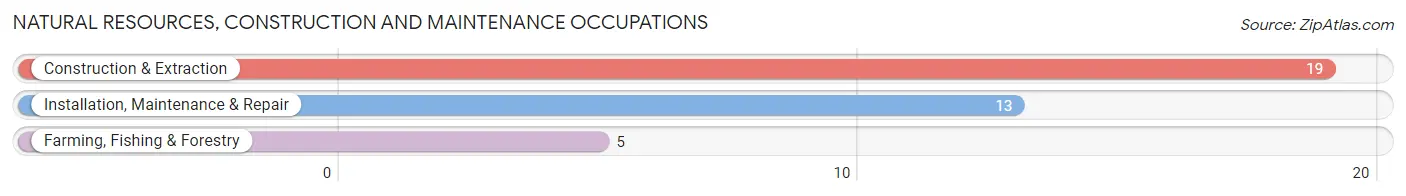 Natural Resources, Construction and Maintenance Occupations in Scotland