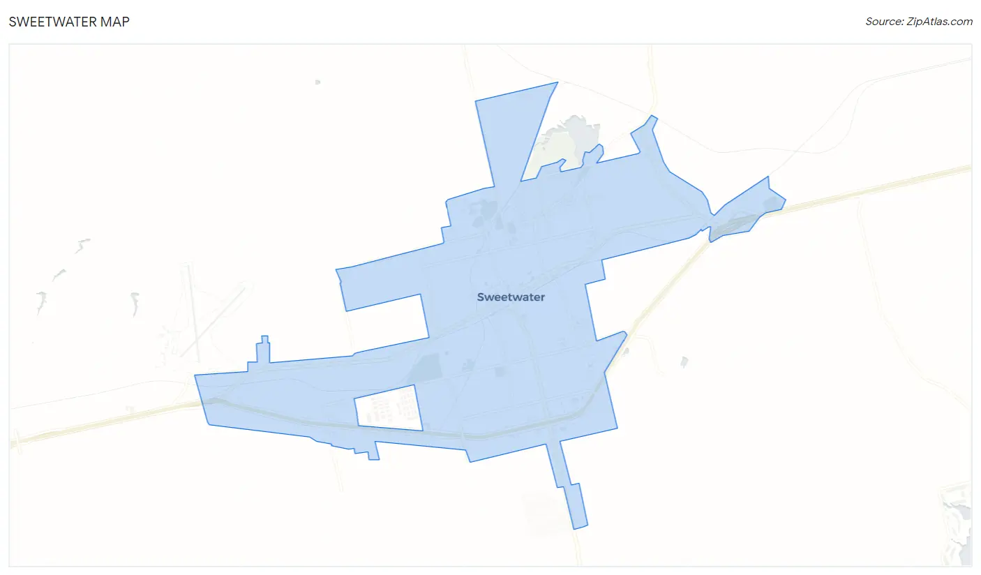 Sweetwater Map