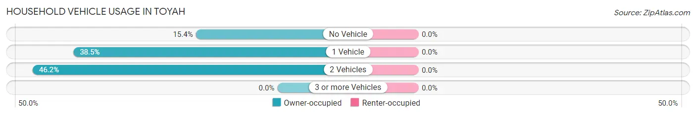 Household Vehicle Usage in Toyah