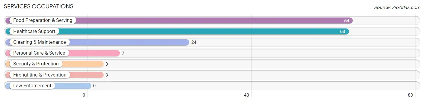 Services Occupations in Valley Mills