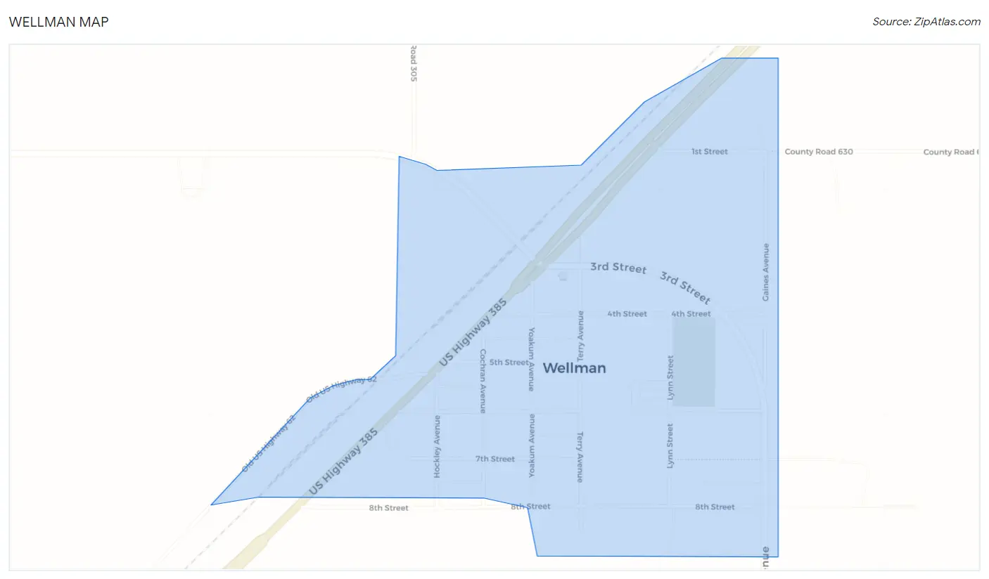 Wellman Map