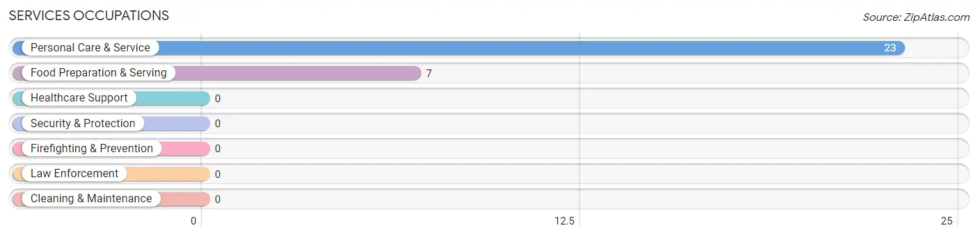 Services Occupations in Avon