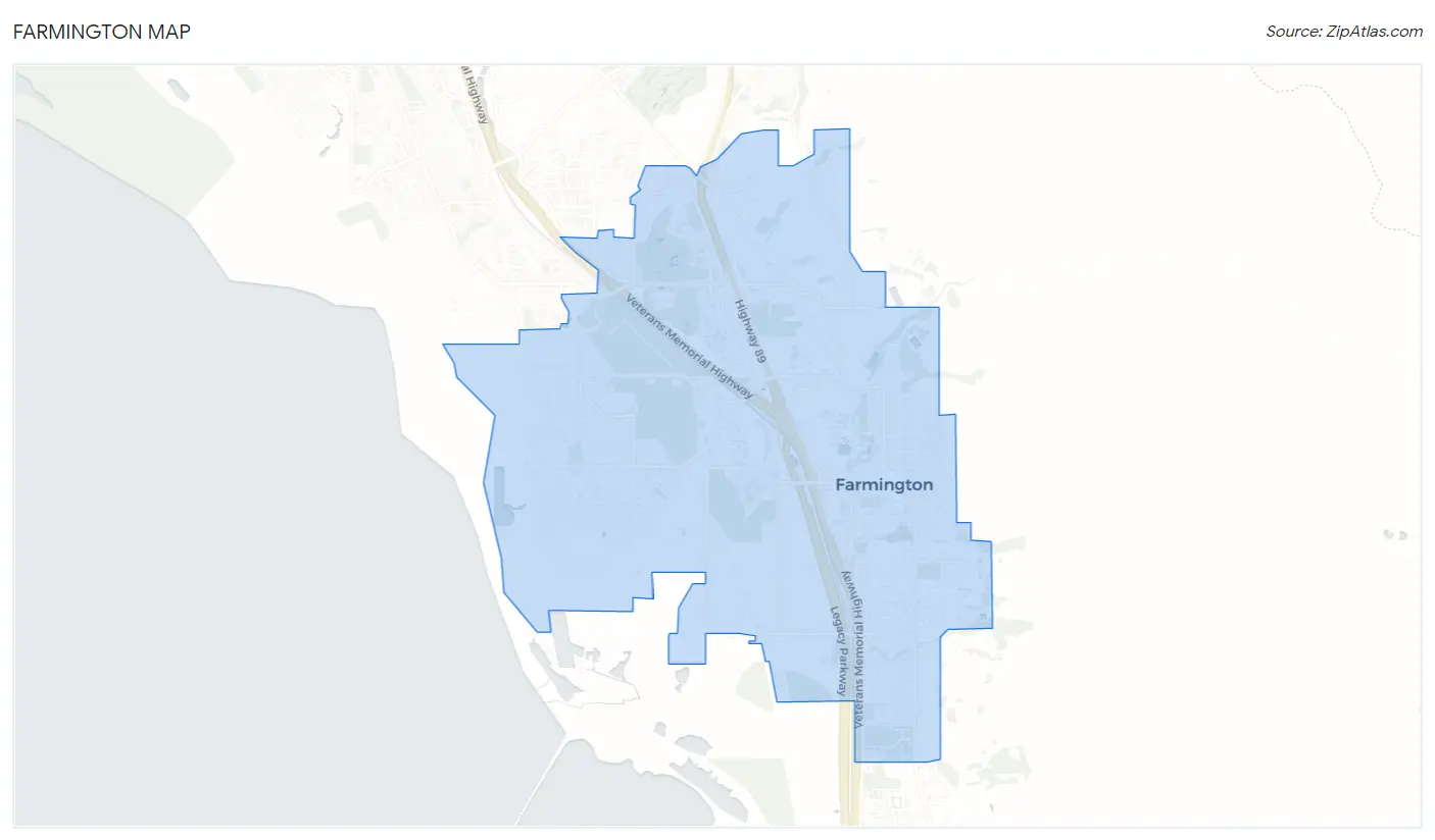 Farmington Map