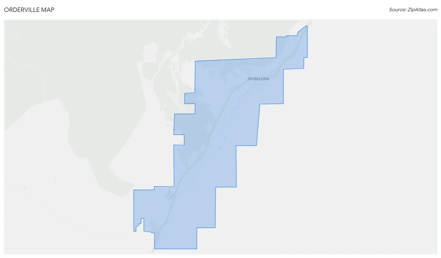 Orderville Map