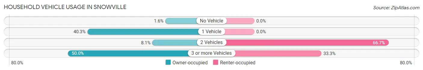 Household Vehicle Usage in Snowville