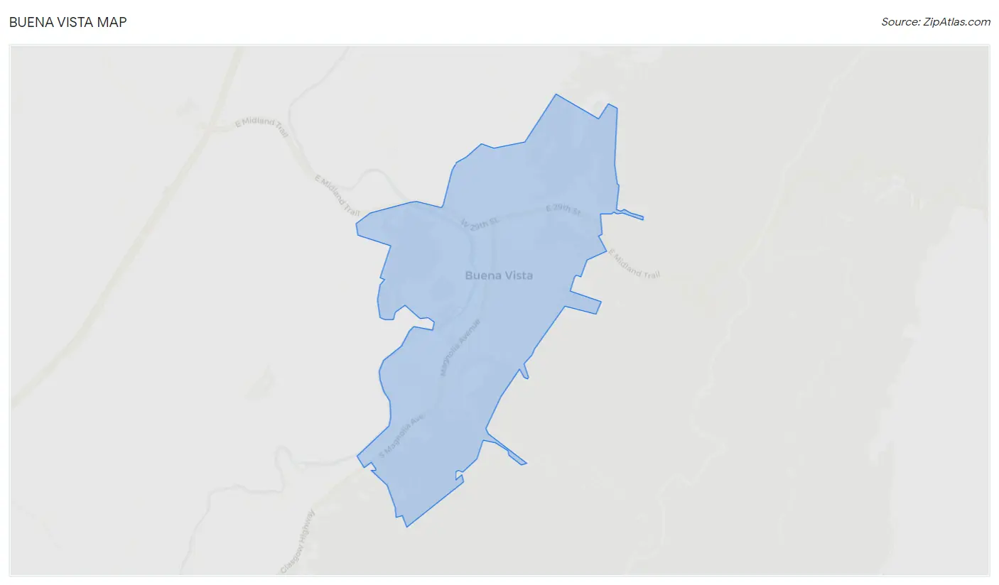 Buena Vista Map