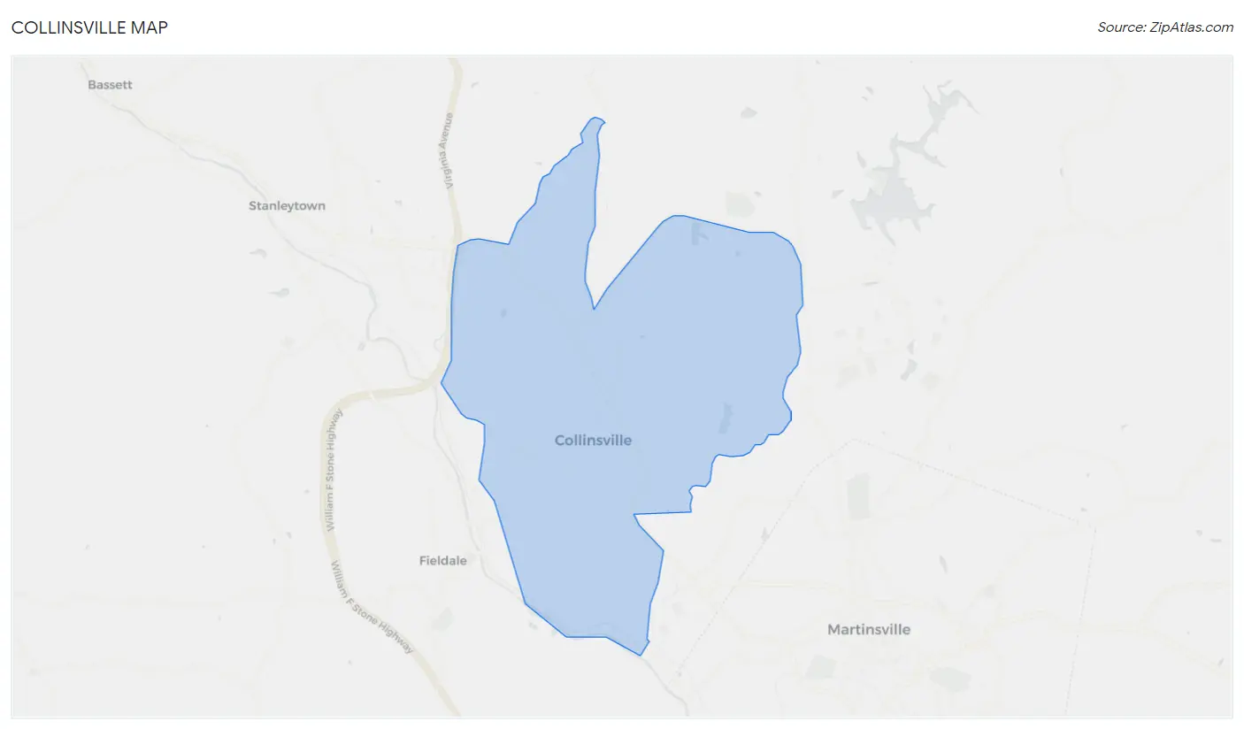 Collinsville Map