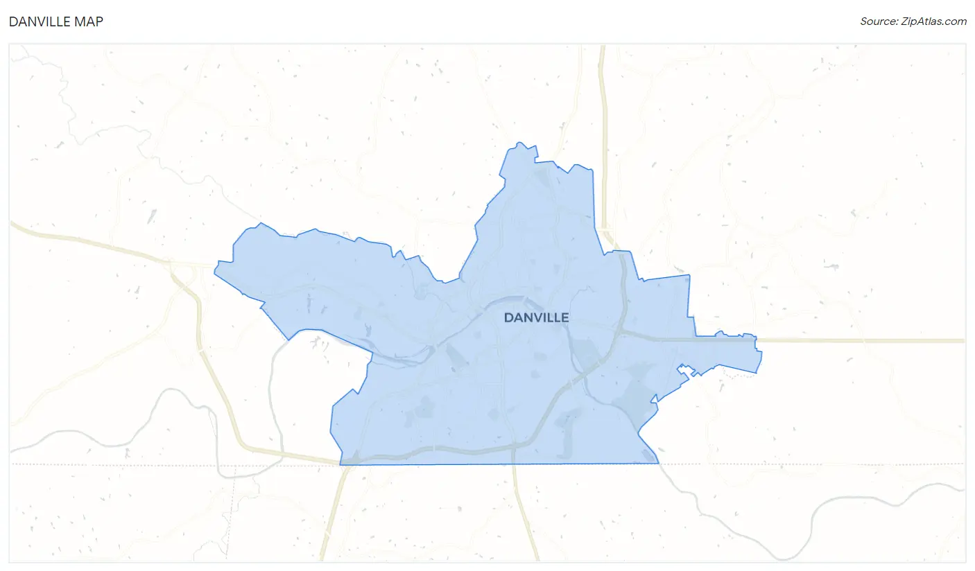 Danville Map