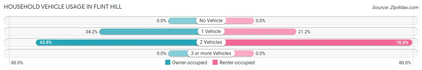 Household Vehicle Usage in Flint Hill