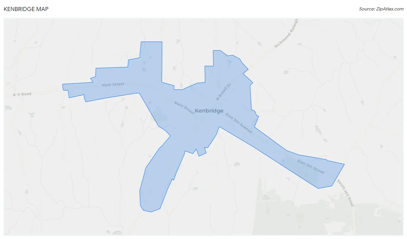 Kenbridge Map