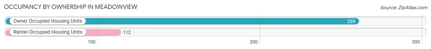Occupancy by Ownership in Meadowview