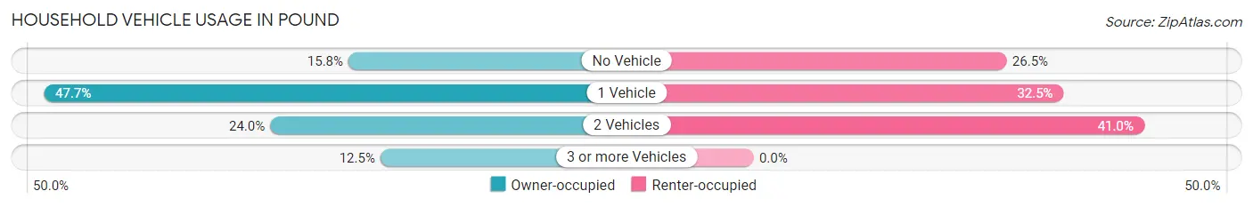 Household Vehicle Usage in Pound