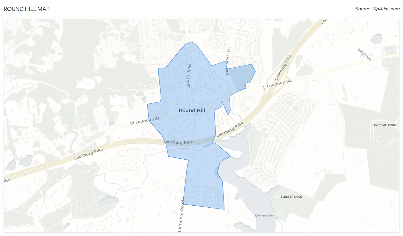 Round Hill Map