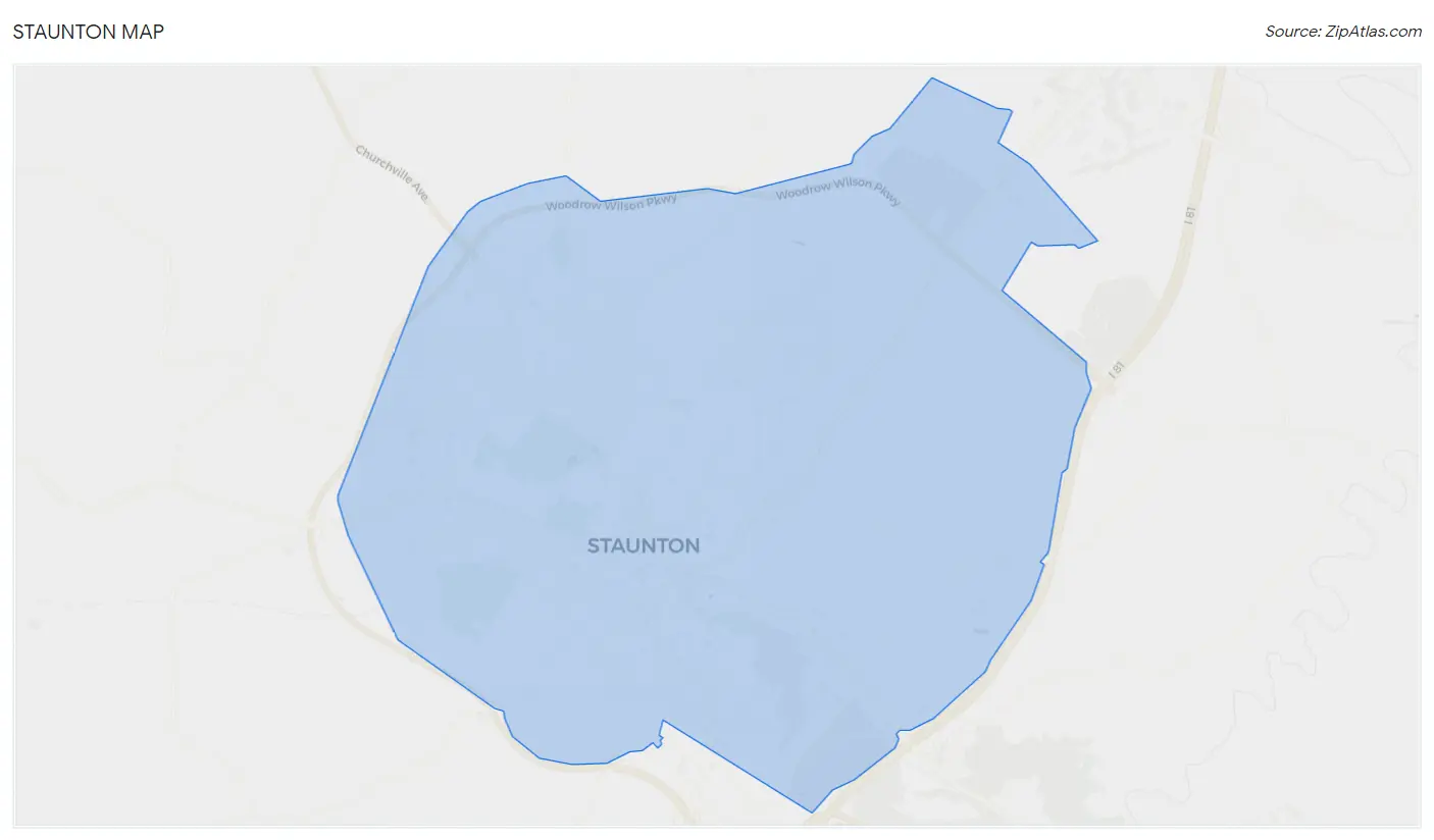 Staunton Map
