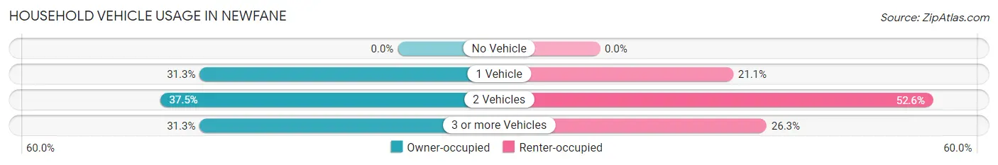 Household Vehicle Usage in Newfane