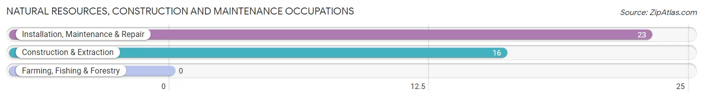 Natural Resources, Construction and Maintenance Occupations in Wells