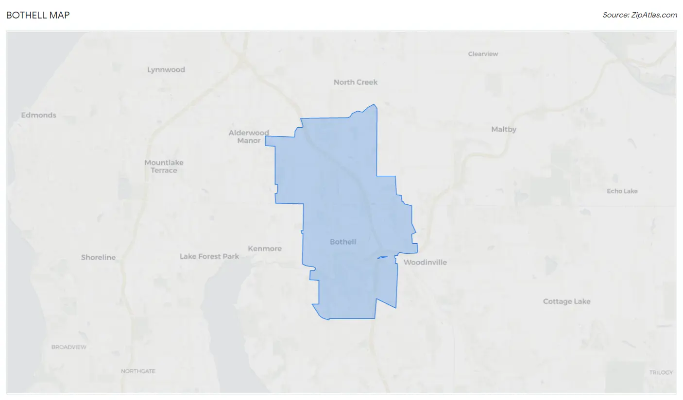 Bothell Map