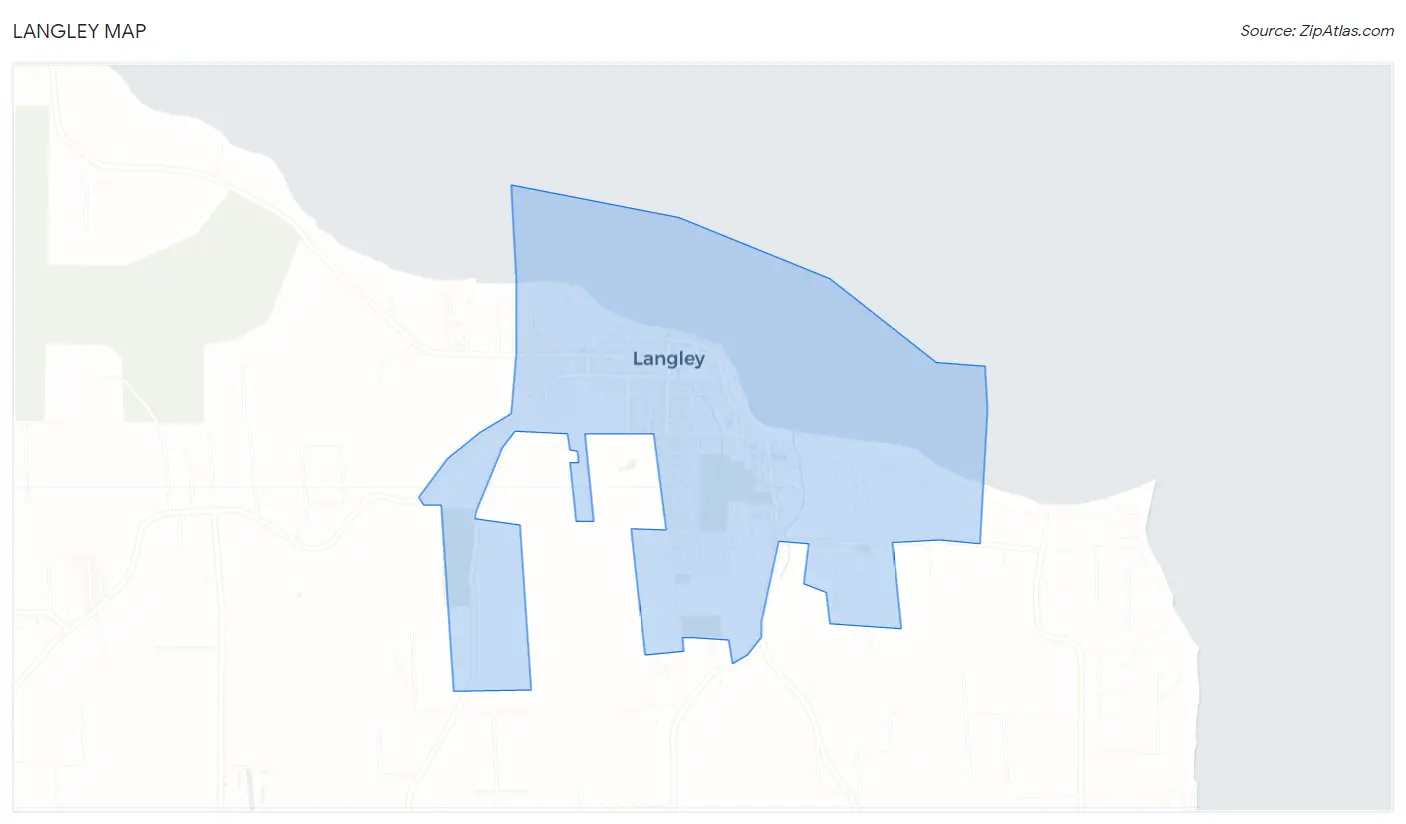 Langley Map
