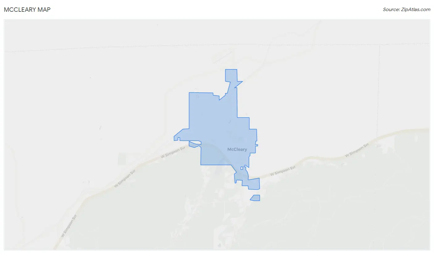 Mccleary Map