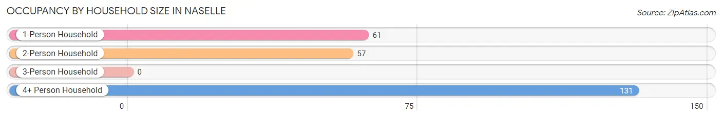 Occupancy by Household Size in Naselle