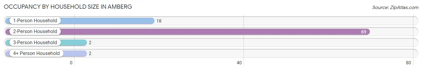 Occupancy by Household Size in Amberg