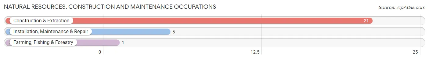 Natural Resources, Construction and Maintenance Occupations in Bagley