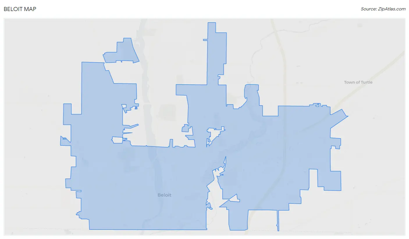 Beloit Map