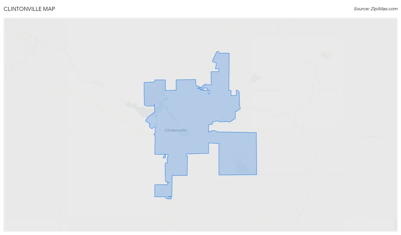 Clintonville Map