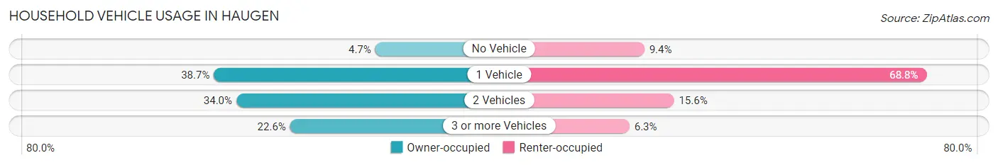 Household Vehicle Usage in Haugen
