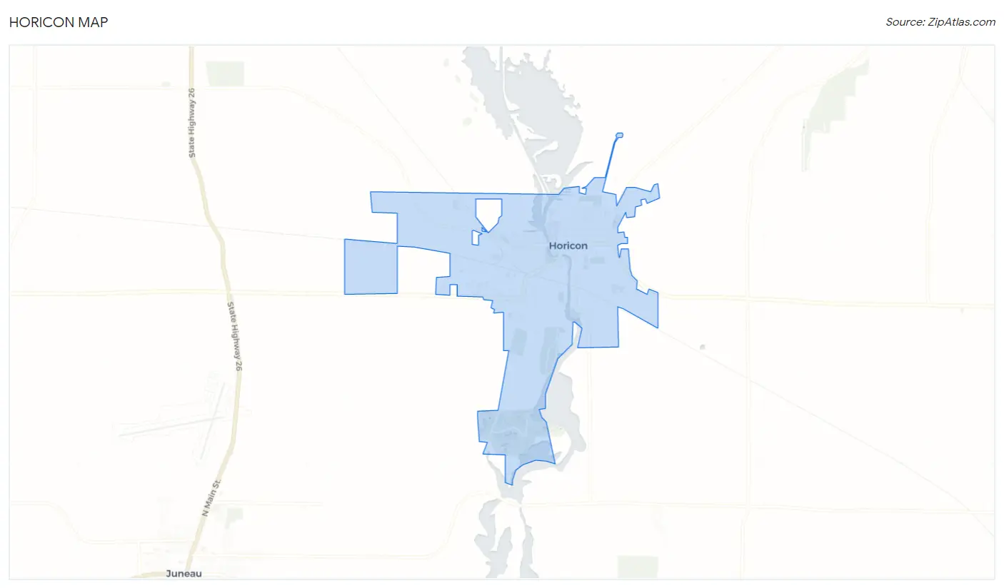 Horicon Map